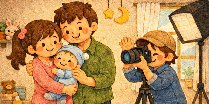 ژست عکاسی نوزاد