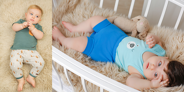 تاثیر لباس در کیفیت خواب نوزاد