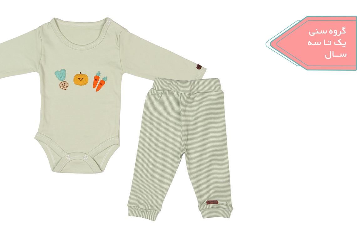 زیر دکمه دار بلند و شلوار هویج دخترانه