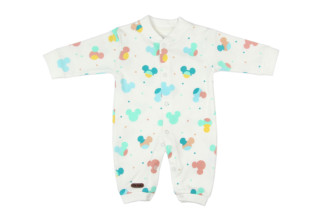 سرهمی چاپدار دخترانه پسرانه میکی موس تیک تاک